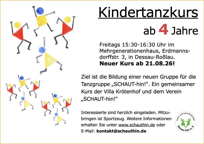 Kindertanz ab 4